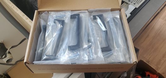 30 - 3 3/4 Black Cabinet Hardware