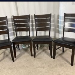 Handsome Dining Chairs (4)