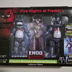 FNAF Endo Series Classic Bonnie & Withered Bonnie