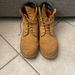 Timberland Premium Suede Boots Size 9.5