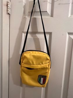 Italia Mini Crossbody Shoulder Bag Yellow
