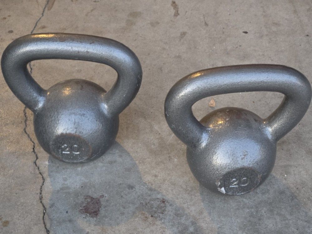 20 Pound Kettlebells