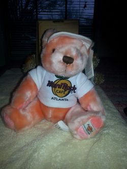Hard rock cafe teddy bear