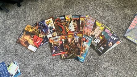 Comics and comic con issues lot