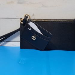 Black Clutch Wristlets With Card Cases $5 Each (Three Available)