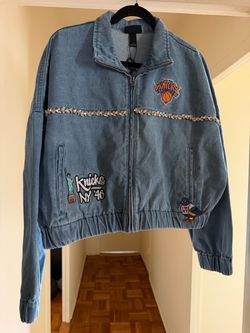 Cropped Knicks Jacket