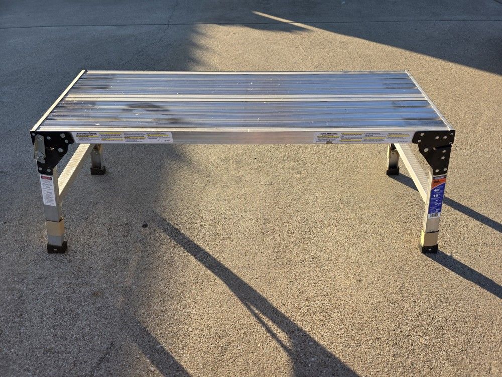 Werner Aluminum Bench Platform