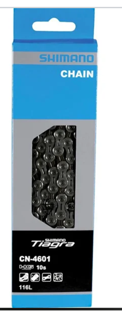 CN-4601 10-Speed Shimano Bike Chain (116Links - includes quick link connector), Near brand new.