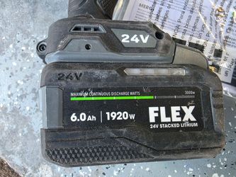 FLEX Stacked Lithium 24V 6Ah Lithium battery