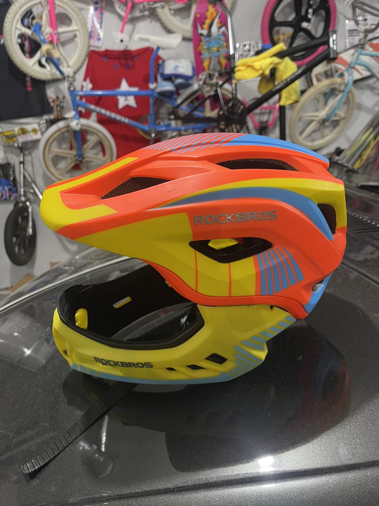 Rockbros BMX Full Face Helmet - Youth Small