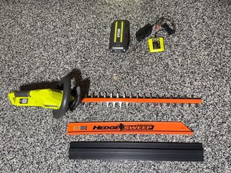 RYOBI 40V 24" HEDGE TRIMMER