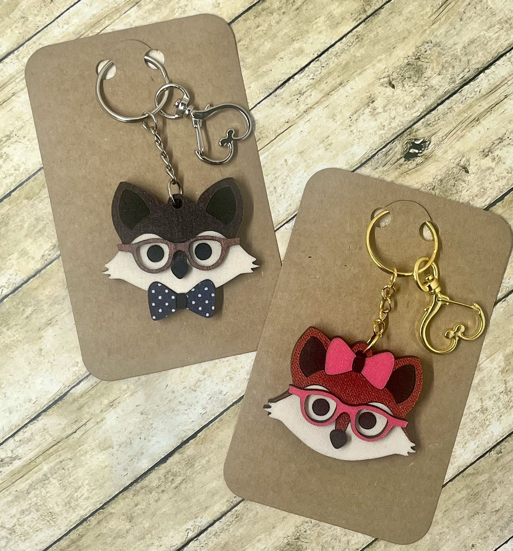 Cute Fox Keychain