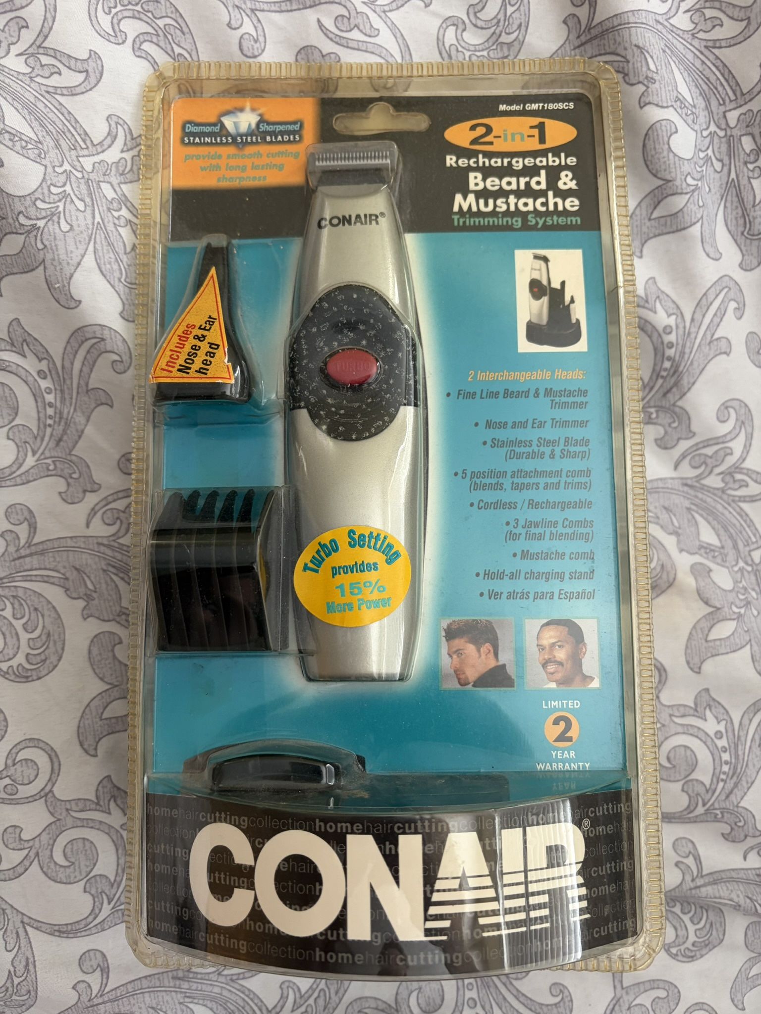 Con-air 2-in-1 Rechargeable Beard & Mustache Trimming System