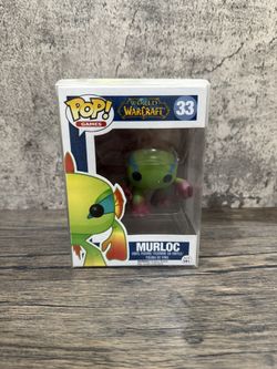 Funko Pop Games 33 Murloc WOW World of Warcraft vinyl figure W/ Protective Case