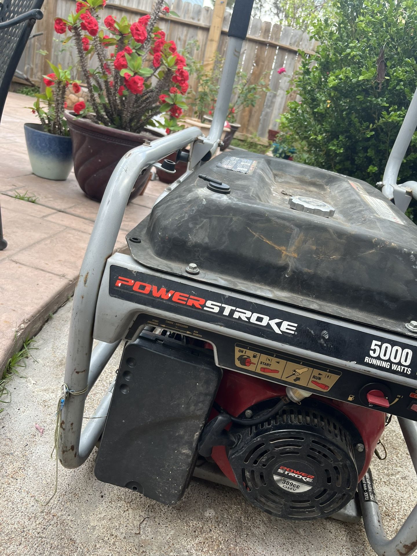 PowerStroke Generator 5000 Watts 65000 Starting