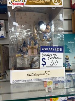 Funko Pop Town Cinderella Castle with Mickey Mouse #26