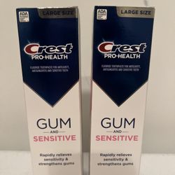 Crest Gum  Sensitive 2/$8