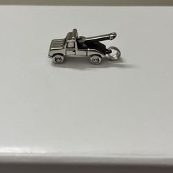 Silver Tow Truck Pendant Urn