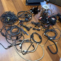 A/V Cable Bundle – RCA, Aux, Optical Audio, Speaker Wire, Adapters