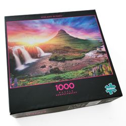 Buffalo Games Iceland Sunset 1000-Piece Puzzle