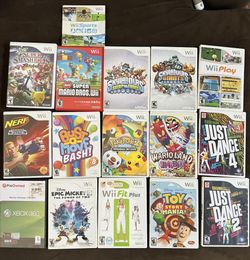 Wii games - Various Games, Diff Prices.Message Us