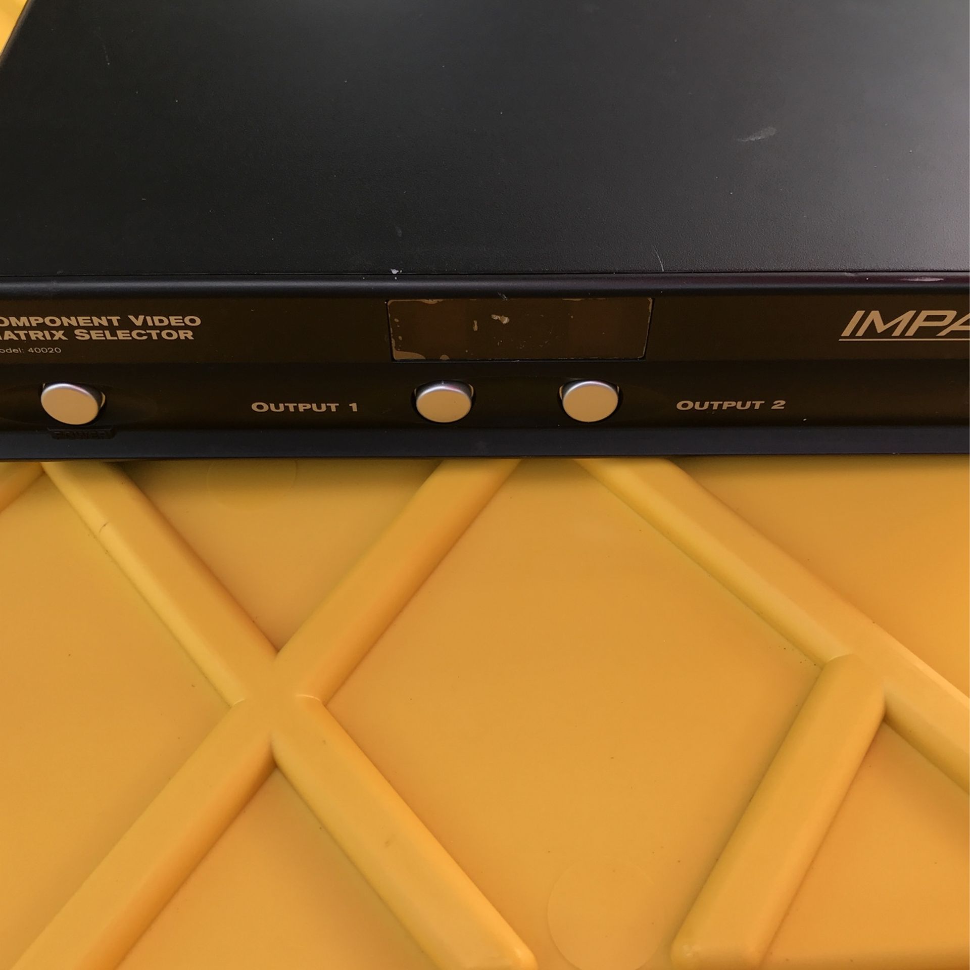 Impact Component Video/Audio Matrix Switcher