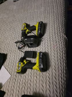 Ryobi one+ set 18 v