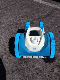 Polaris Automatic Pressure-Side Pool Cleaner (Blue/White Model)