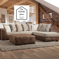 Huge Sale !!! ✨🔥 Come Get Your Brand New 2pcs Sectional, In Stock Ready For Delivery TODAY!! 🚚 