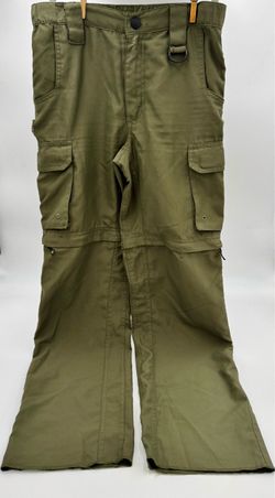 Boy Scouts of America Convertible Pants, Olive Green Youth Medium