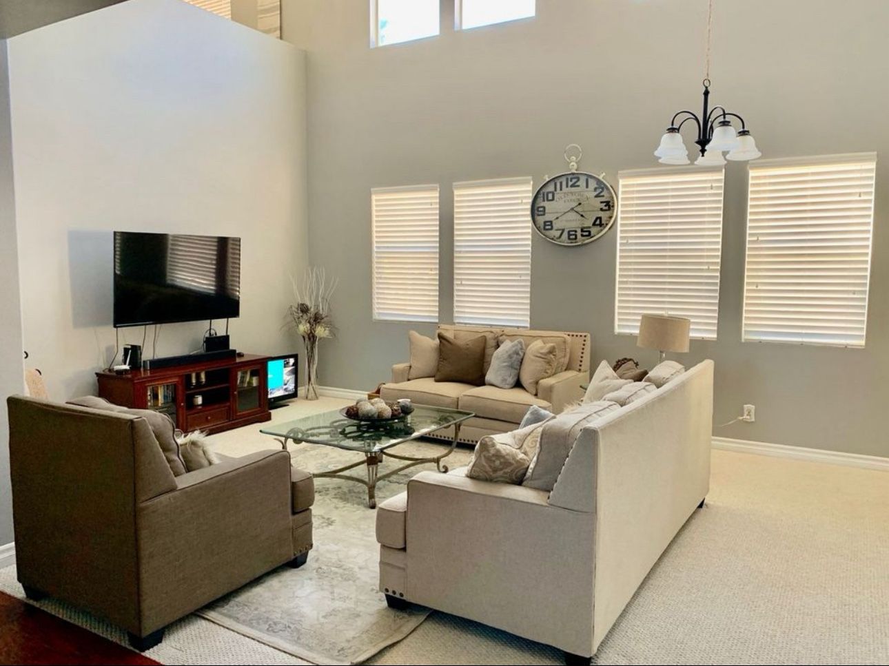 2 Couch Beige Set From Ashley’s Furniture