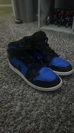 Blue Jordan 1s
