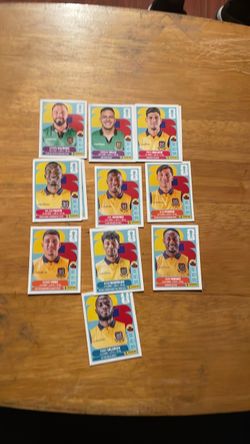 Panini Ecuador Futbol Stickers