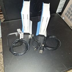 2x Mikrotik hAP Lite TC (RB941-2nD-TC) w/ Cables