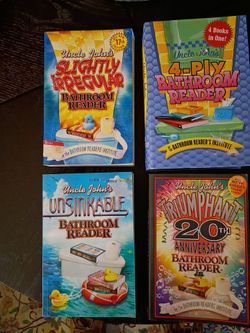 Uncle John's bathroom readers $10 each for volumes available Great condition Cash only please