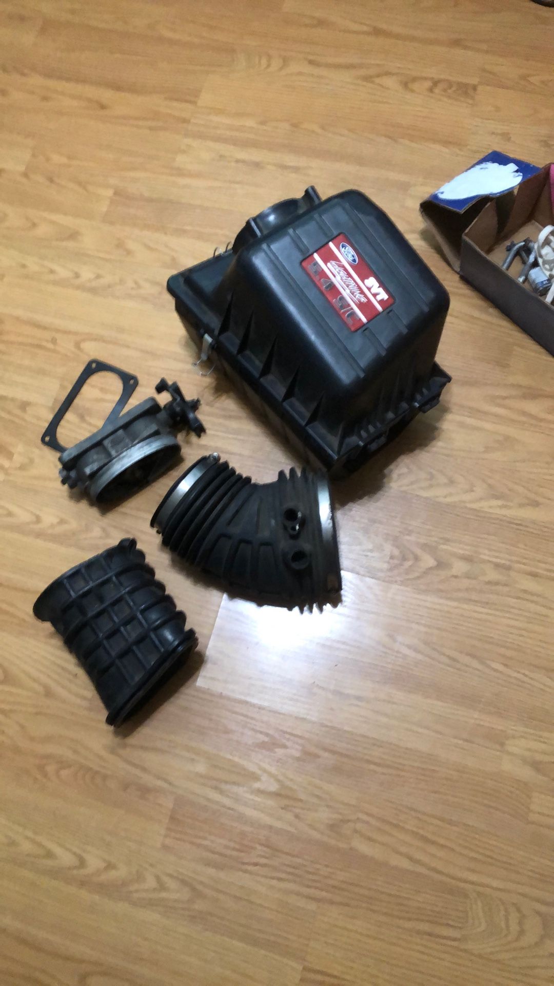 1(contact info removed) Ford Lightning Intake Air Box 5.4L SVT OEM Supercharger F150