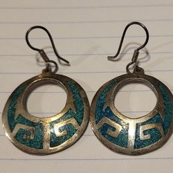 Sterling Silver Turquoise Earrings