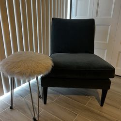 Accent Chair And Stool
