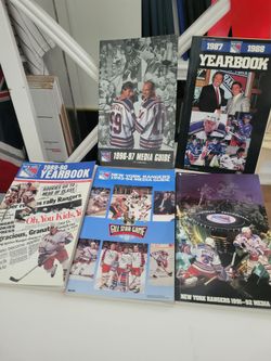 New York Rangers Year books