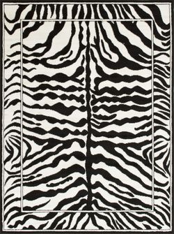 New Zeebra skin Rug 5x7
