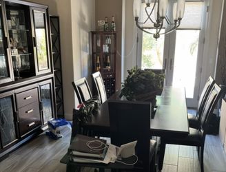 Dining room, dinette, bedroom