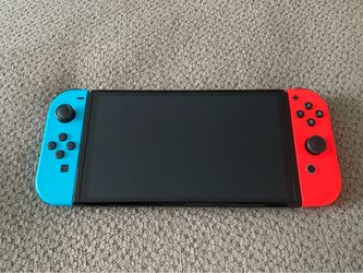 Nintendo Switch OLED(LIKE NEW) w/ 512GB Memory Card & Box - Adult Owned