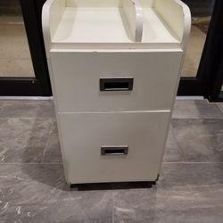 White Cabinet For Items