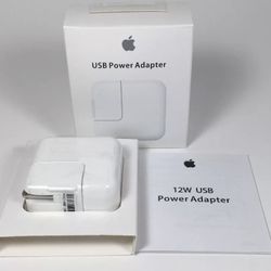 Apple 12w usb power adapter (wall adapter)