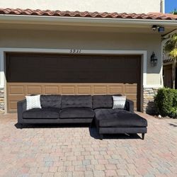 Black Shea Sectional From City Furniture 