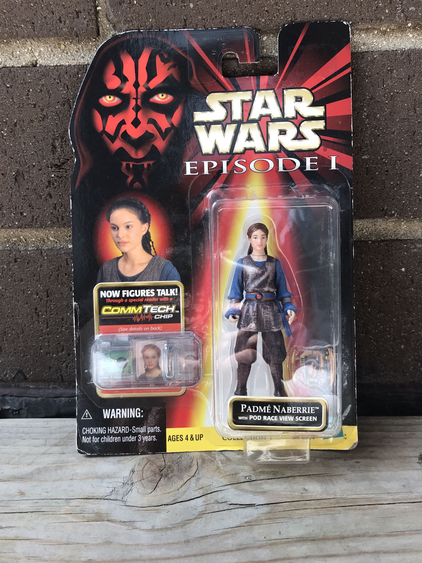 Collection 1 Star Wars episode 1 commtech Padme Naberrie 1998 action figure