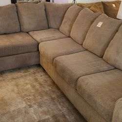 2pc L Chaise Sectional 