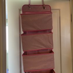 Girls Room Hanging organizer toys/clothes/diapers