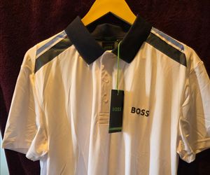 HUGO BOSS MEN PADDY TECH SHIRT SIZE LARGE BRAND NEW $80