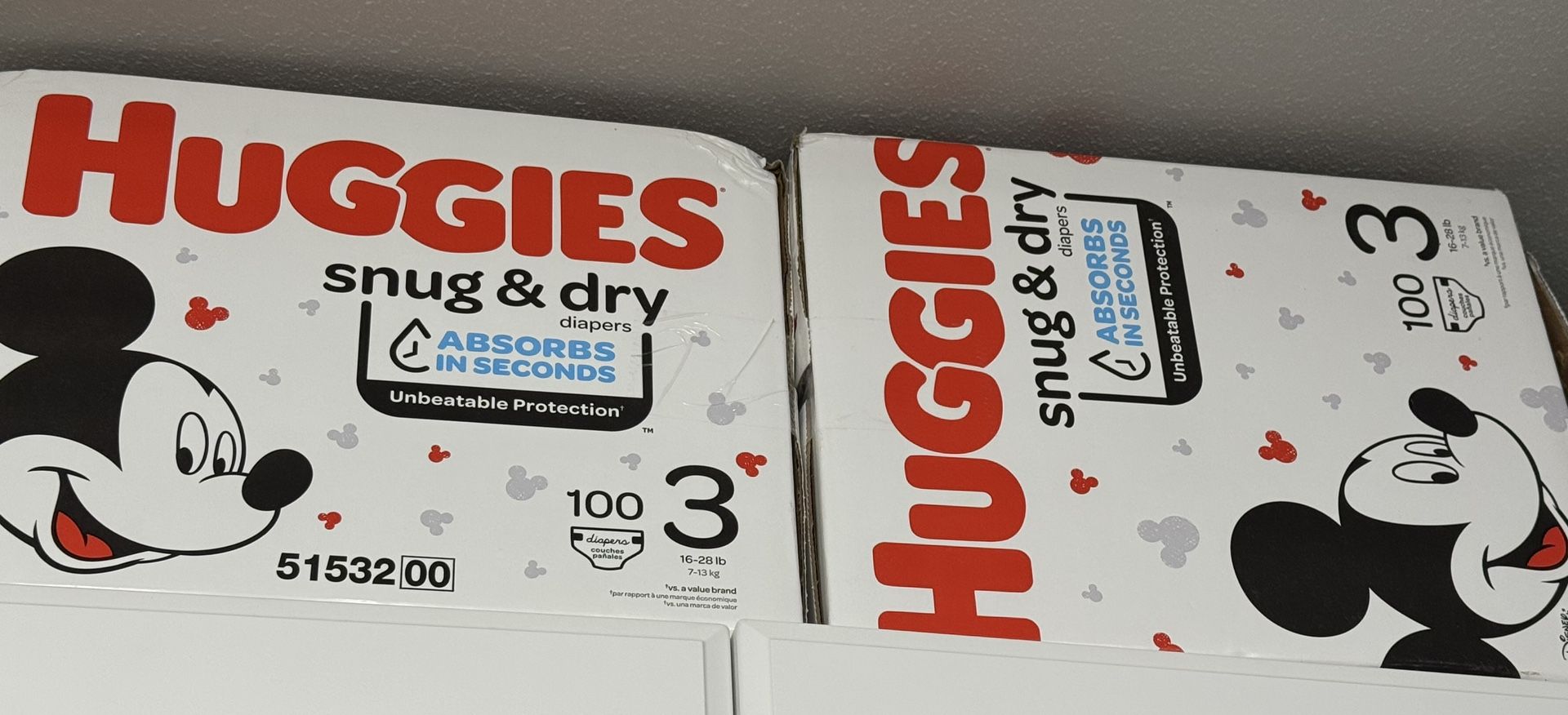 Huggies Diapers Size 3 Big Box